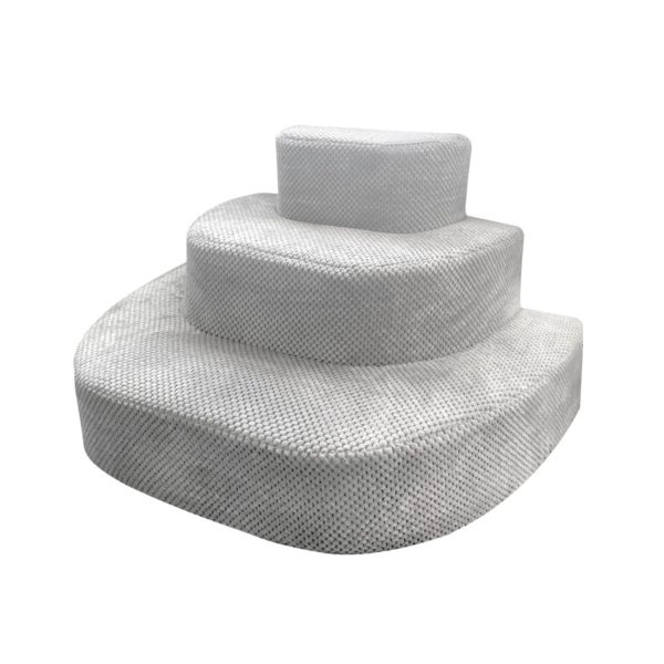 Corduroy Pet Stairs - Non-slip 3 Tiers for Easy Access - Image 10