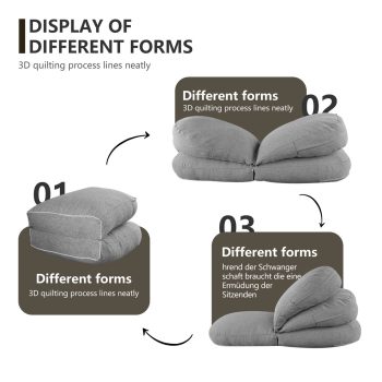 giant lazy floor sofa bed 03