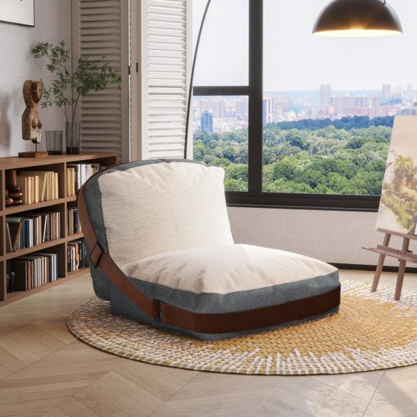 Kids Floor Sofa Chair Comfy Couch Sleeper for Bedroom - Image 6