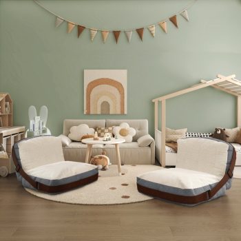 kids folding lazy floor sofa chair 368