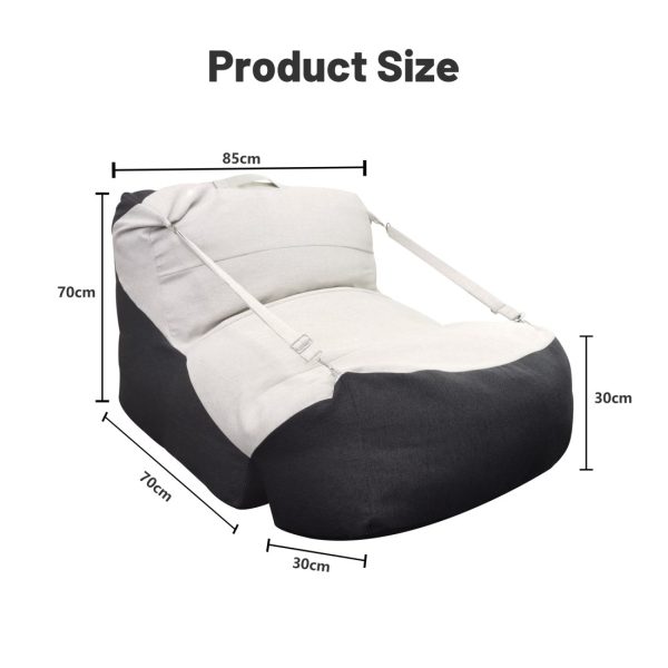 Adjustable Lazy Floor Sofa Bed for Adults with Great Back Support - Image 10