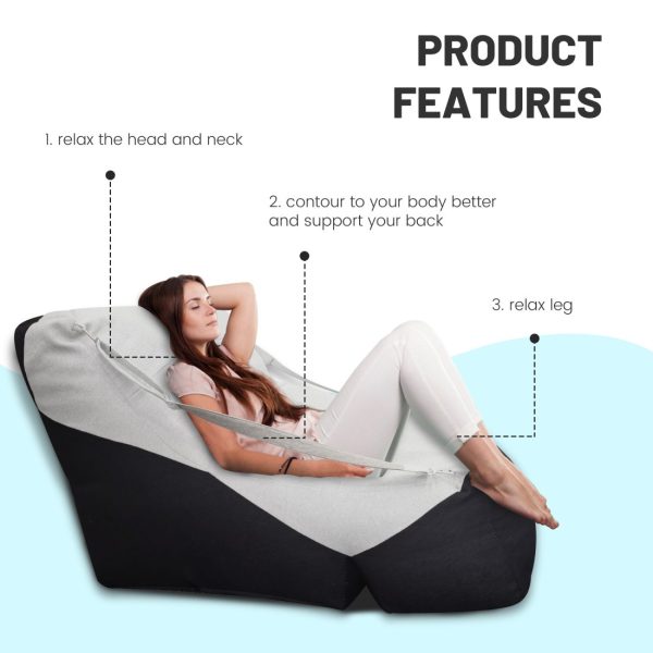 Adjustable Lazy Floor Sofa Bed for Adults with Great Back Support - Image 12