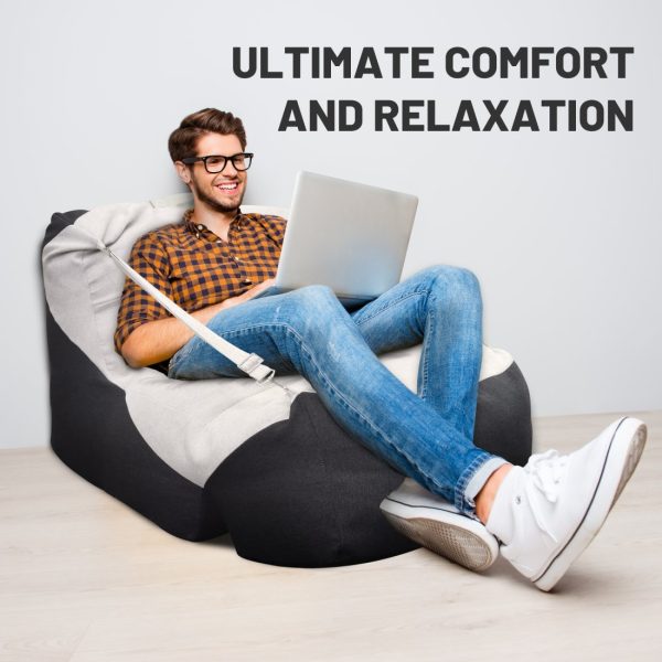 Adjustable Lazy Floor Sofa Bed for Adults with Great Back Support - Image 2