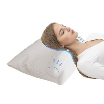 Cervical Pillow for Neck Pain Relief, Side Sleeper Pillow