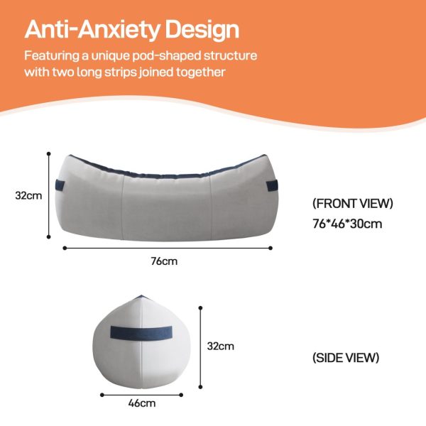 Anxiety-Relief Cat Bed for Small/Medium Pets - Cozy, Washable - Image 14