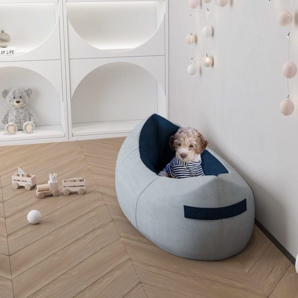 Anxiety-Relief Cat Bed for Small/Medium Pets - Cozy, Washable - Image 3