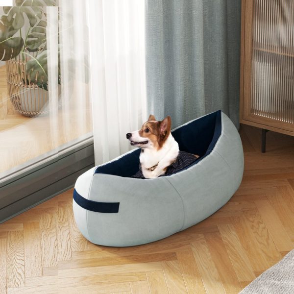Anxiety-Relief Cat Bed for Small/Medium Pets - Cozy, Washable - Image 6