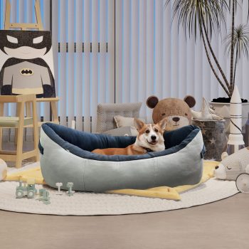 pod shape anti anxiety dogs bed 428
