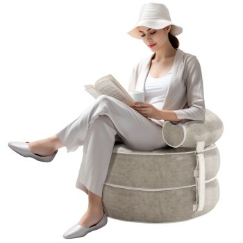 Lazy Floor Sofa Chair for Bedroom Living Room Balcony