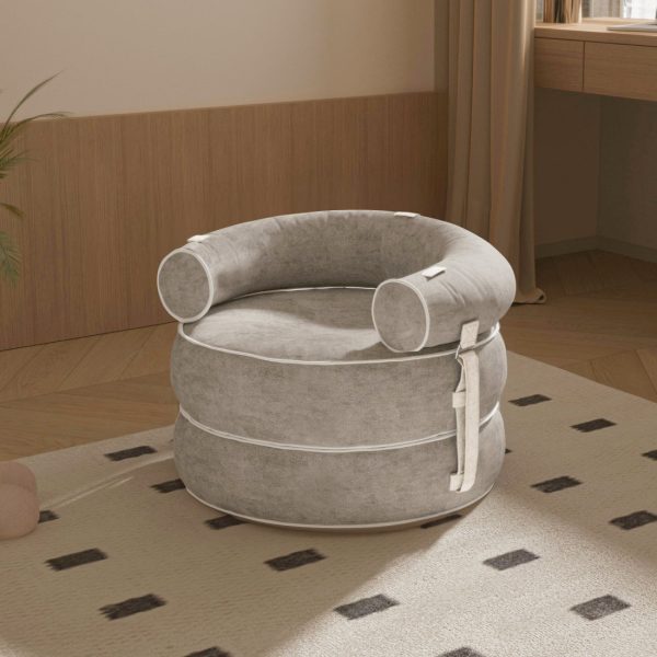 Lazy Floor Sofa Chair for Bedroom Living Room Balcony - Image 3