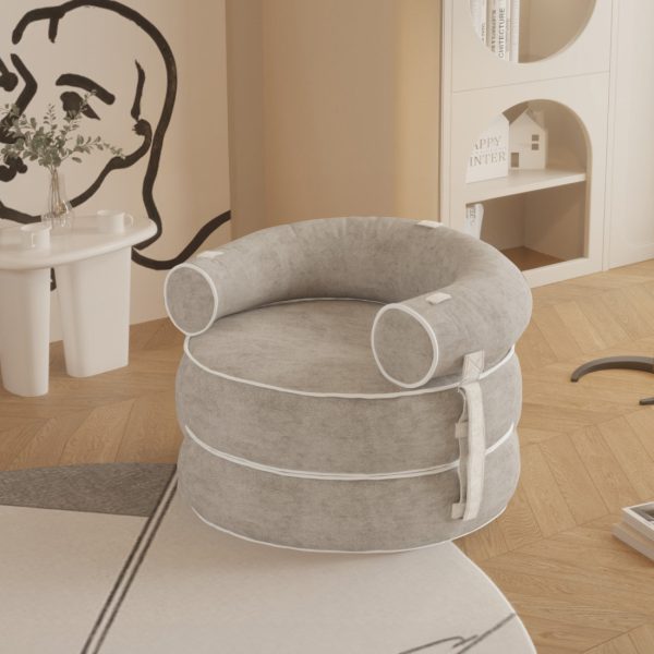 Lazy Floor Sofa Chair for Bedroom Living Room Balcony - Image 11