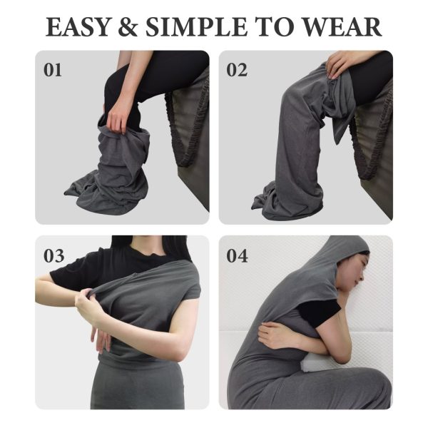 Sleep Pod Move Wearable Weighted Blanket Adult Sleep Sack Sleeping Bag - Image 2