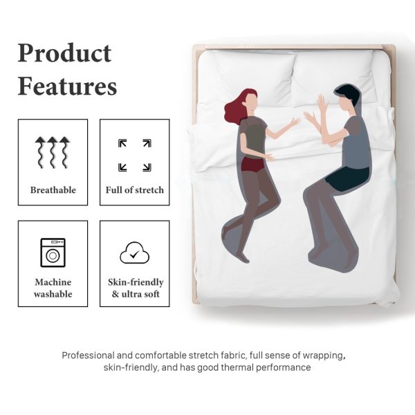 Sleep Pod Move Wearable Weighted Blanket Adult Sleep Sack Sleeping Bag - Image 8