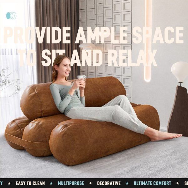 Adjustable Lazy Floor Sofa Bed: Comfort for Living Rooms, Balconies - Image 4