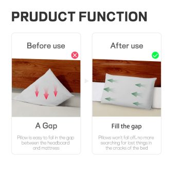 bed gap pillow 521