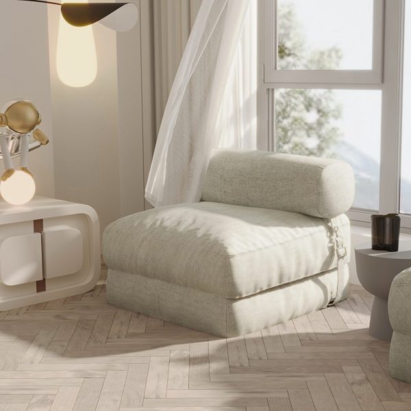 Folding Floor Sofa Bed with Filling, Sleeper Guest Couch - Image 3
