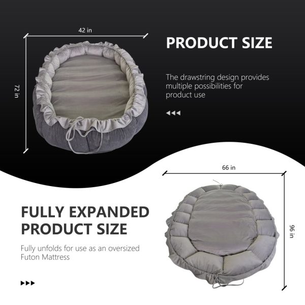 Giant Dog Beds for Adult Humans Large Floor Bed Mattress - Image 14