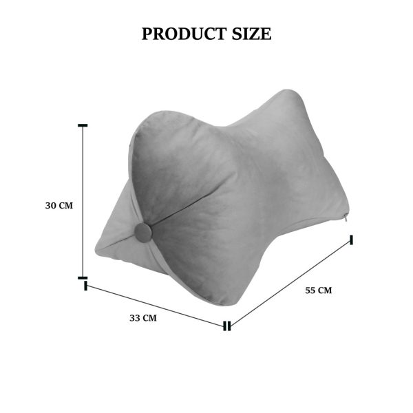 Bone-shaped Leg Elevation Pillow for Maximum Comfort and Support - Image 12