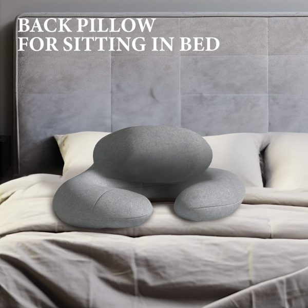 Bed Reading Pillow with Arms, Side Sleeper Pillow for Reading - Image 7