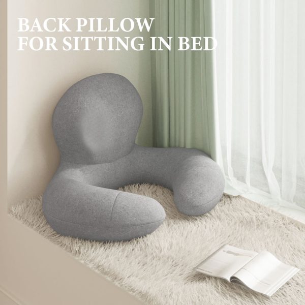 Bed Reading Pillow with Arms, Side Sleeper Pillow for Reading - Image 3