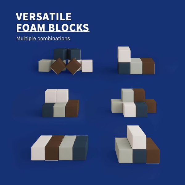 Big Foam Building Climbing Blocks Soft Playset Cushions - Image 3