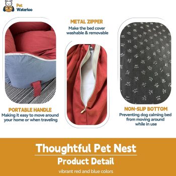 dog beds calming cat bed 05