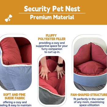 dog beds calming cat bed 06