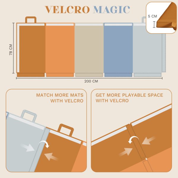 Foldable Gymnastics Mat: Versatile & Portable Exercise Accessory - Image 11