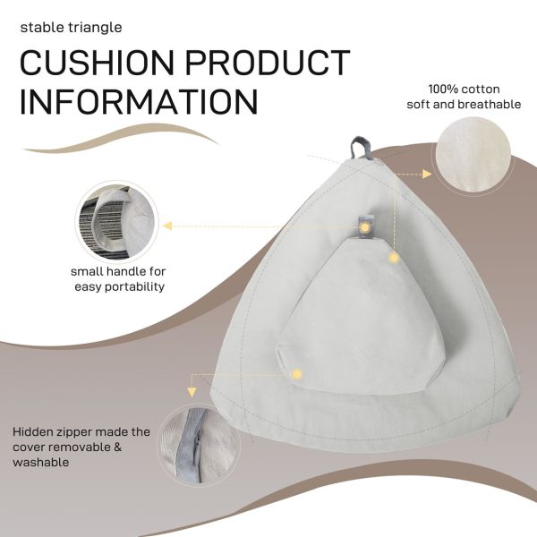Comfortable Meditation Cushion Set for Mindfulness and Yoga Practice - Image 10