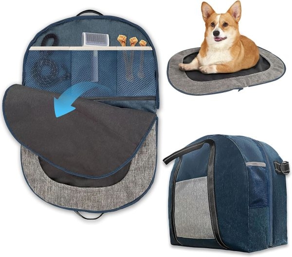 Portable Outdoor Travel Dog Bed Waterproof Dog Travel Bag