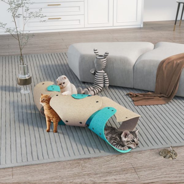 Indoor Cat Play Tunnel - Interactive Fun Toy for Cats - Image 8