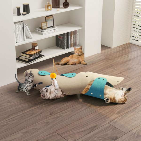 Indoor Cat Play Tunnel - Interactive Fun Toy for Cats - Image 10