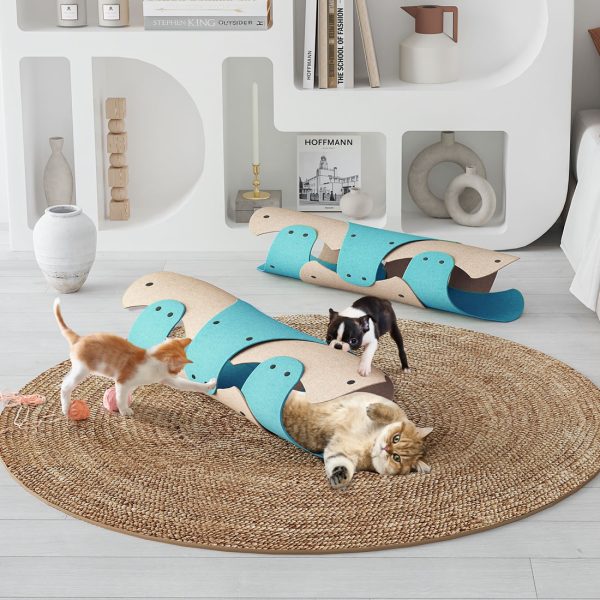 adjustable cat tunnel toys cat cave 07