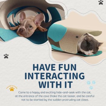 adjustable cat tunnel toys cat cave 09