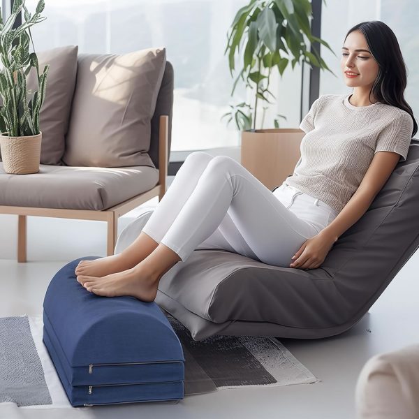 Adjustable Foot Rest for Pain Relief - Office Desk Stool - Image 3