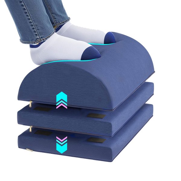 Adjustable Foot Rest for Pain Relief - Office Desk Stool
