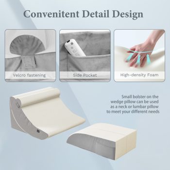 adjustable wedge pillow cushion 637