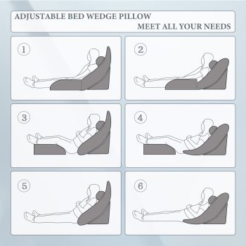 adjustable wedge pillow cushion 639