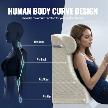 adjustable wedge support reading pillow 742