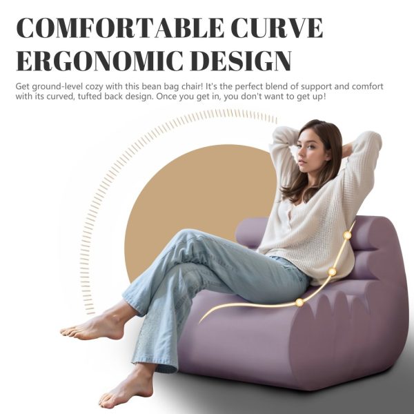 Fireside Bean Bag Chairs: Comfy Single Couch For Reading - Image 10