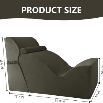 chaise lounge chair indoor for yoga 03