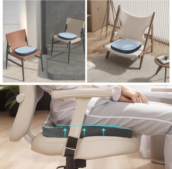 Breathable Support Seat Cushion for Pressure Relief - Image 2