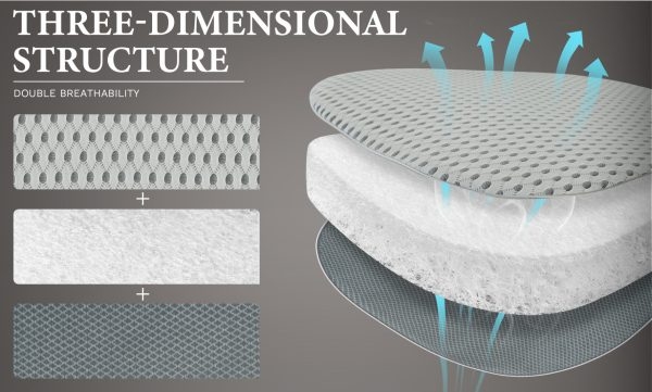 Breathable Support Seat Cushion for Pressure Relief - Image 9