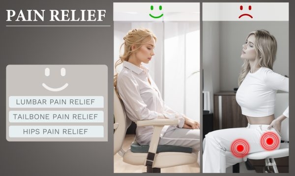 Breathable Support Seat Cushion for Pressure Relief - Image 10