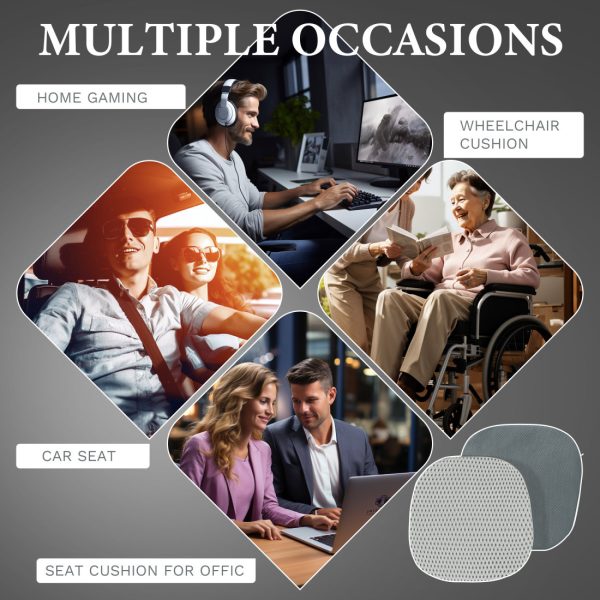 Breathable Support Seat Cushion for Pressure Relief - Image 12