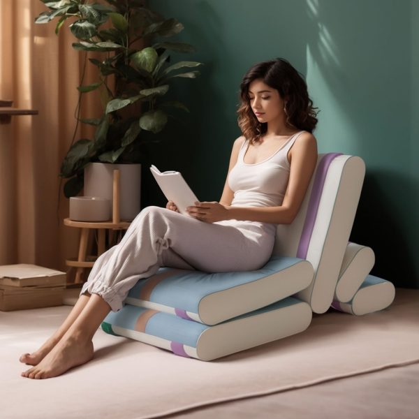 Multi-functional Creative Seat Cushion Folding Floor Bed - Image 2