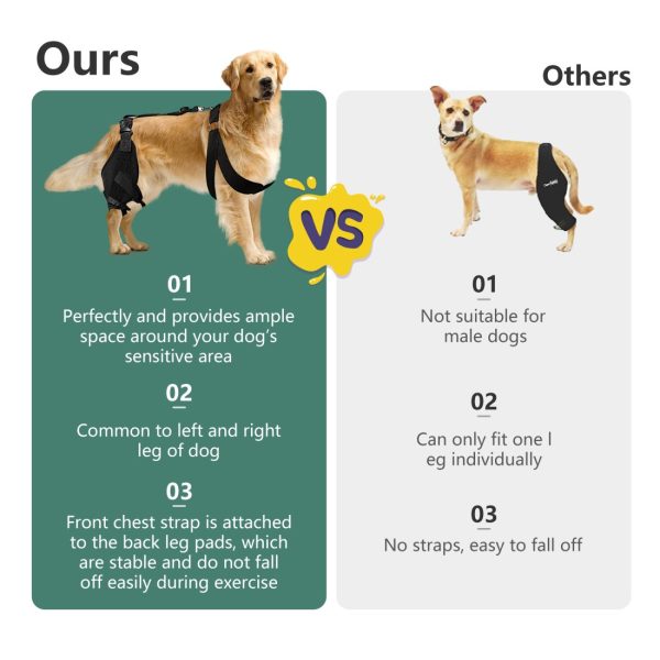 Dog Knee Protector for Running, Jumping & Recovery - Image 3