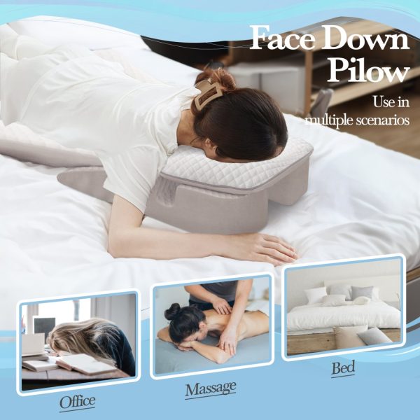 Face Down Pillow Prone Pillow Positioner For Side Sleeping - Image 2