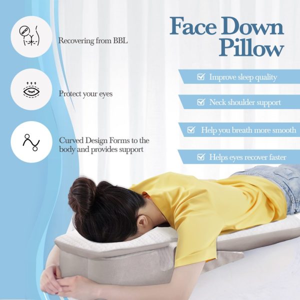 Face Down Pillow Prone Pillow Positioner For Side Sleeping - Image 4