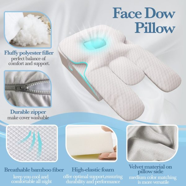 Face Down Pillow Prone Pillow Positioner For Side Sleeping - Image 5